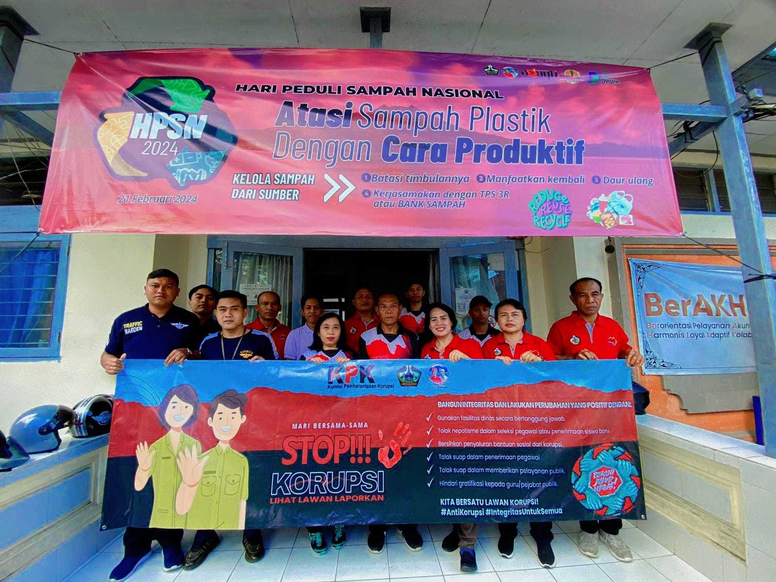 Gerakan Anti Korupsi melalui Gerakan Moral Anti Korupsi kepada ASN dan Pengguna Layanan